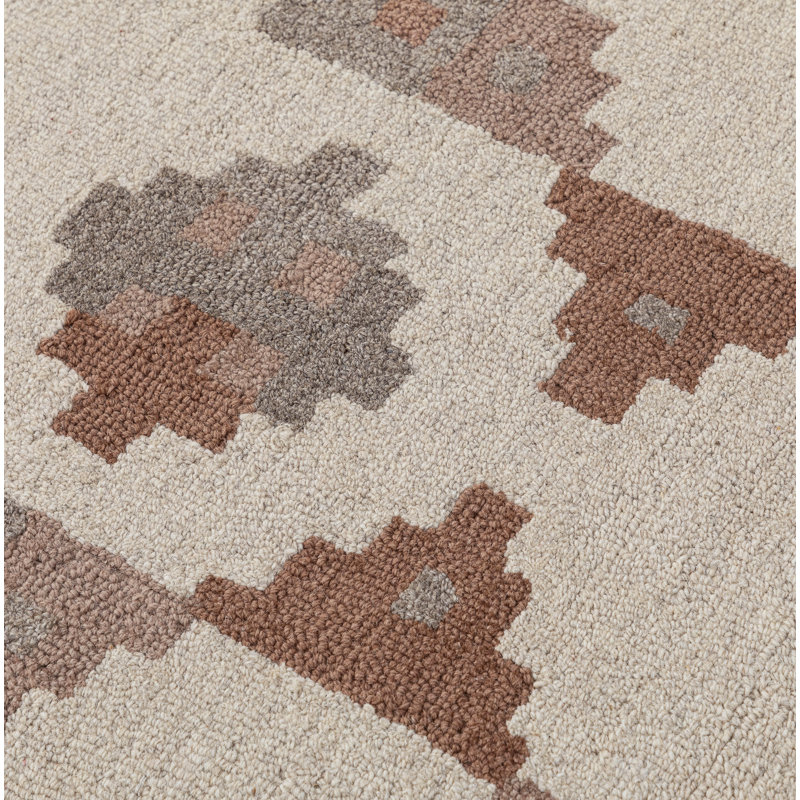 Tapis rectangulaire en laine Elsey, Rectangle 2 pi x 3 pi