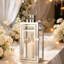 30Cm Stainless Steel Candle Lantern-302081162