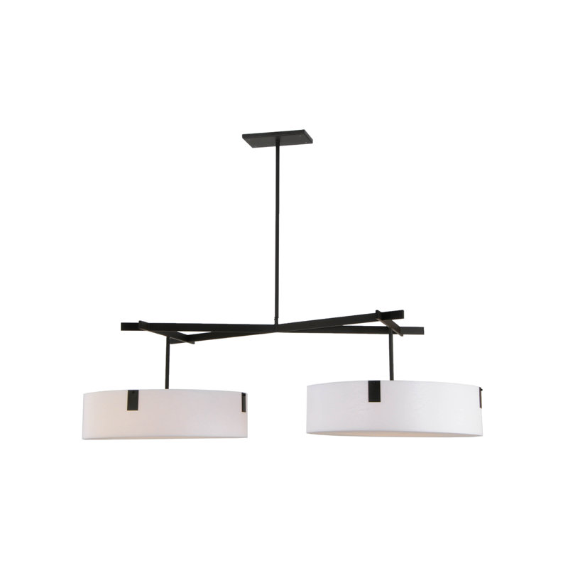 Plafonnier semi-encastré 2 lumières L 72,5 po Solaris