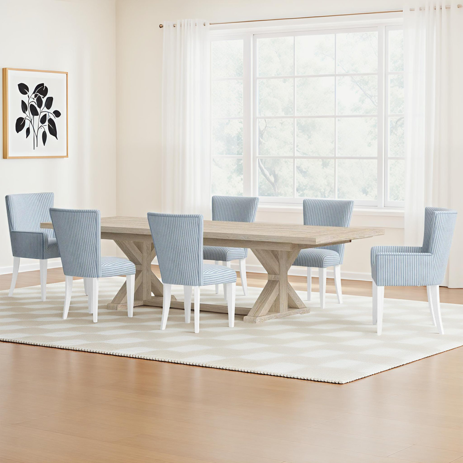 Lana 7 Piece Rectangular Dining Set