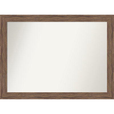 Miroir mural à cadre moyen non biseauté pia