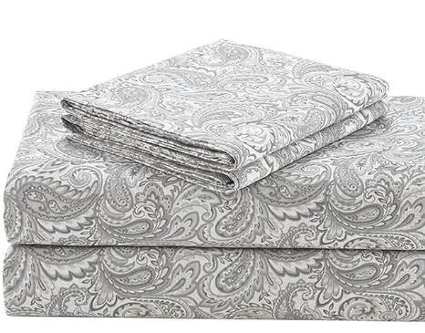 Sleep Zone Cotton Jersey Printed Duvet Cover Set