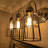 Metal Lamp Guard 1-Light Kitchen Island Pendant