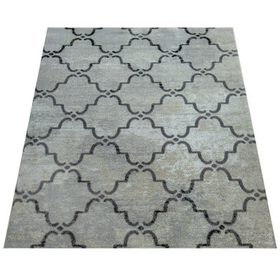 Tapis intérieur / extérieur bleu Keiu