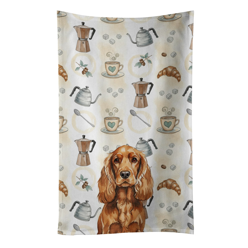Serviette de cuisine Red English Cocker Spaniel, Épagneul cocker anglais rouge