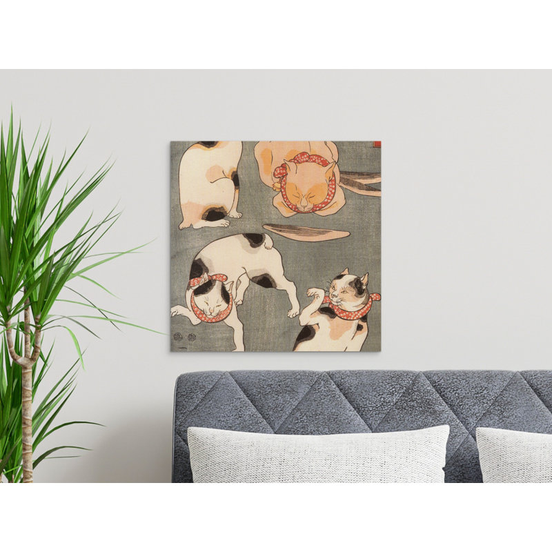 Aarick No Frame Print on Canvas, 35.56 cm H x 35.56 cm W