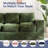 74.8" Upholstered Sofa Couch Compression Sofa-127882772