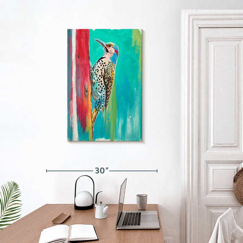 Brampt Woodpecker II, 30" H x 20" W