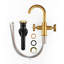 Single-Hole 2-handle Bathroom Faucet with Drain Assembly-92166692