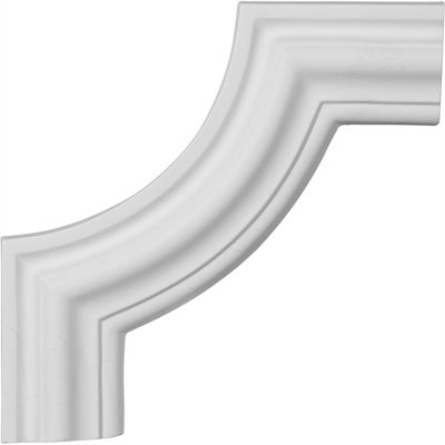 Moulure d'angle à panneau Pompéi l 10 1/2 po x H 10 1/2 po