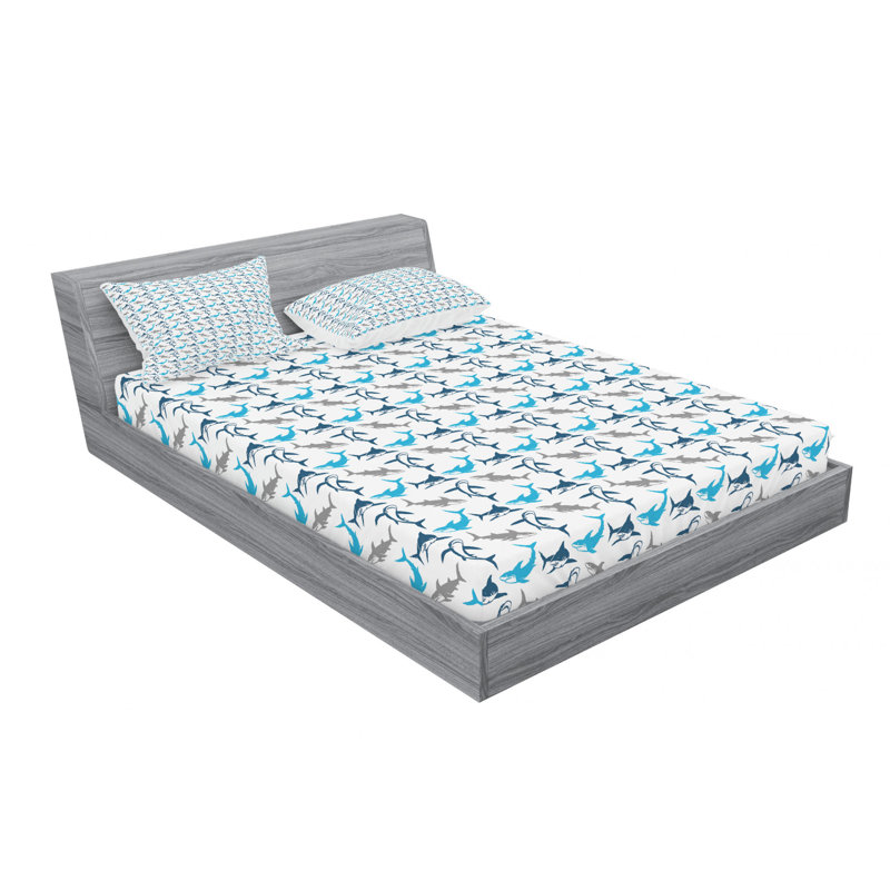 Microfiber Sheet Set, Full Sheet Set with Fitted Sheet