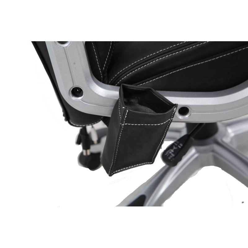 Executive Chair with Headrest, Black