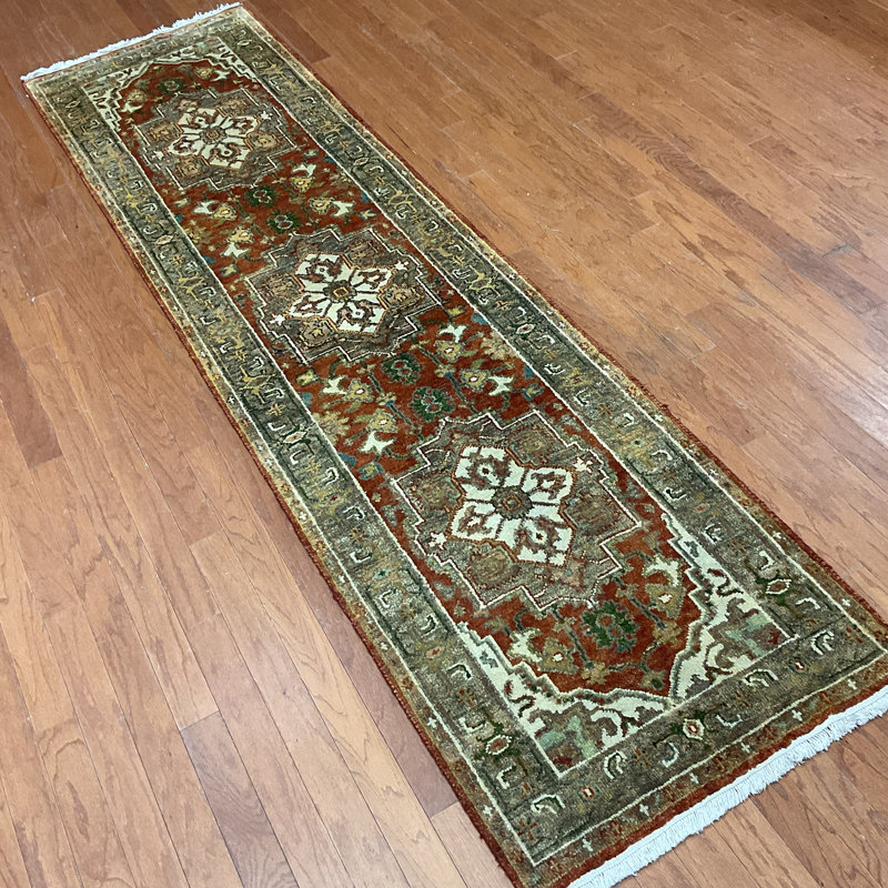  Handmade Serapi Wool Runner
