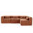Forma 145.5 Inch Modern Modular Compression Boneless Sectional Sofa-118963527