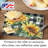 CounterArt Sunflower Fields Tempered Glass Cutting Board 10" x 8"