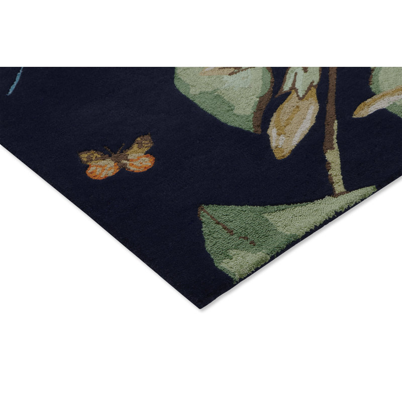 Floral Area Rug, Rectangle 5'7" x 7'10"