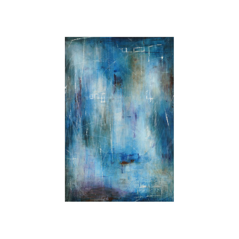 «Gelid» par Joshua Schicker - impression, Extérieur, H 60 po x l 40 po x P 1,5 po