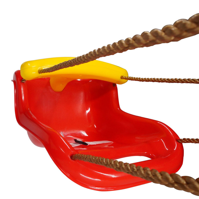 Blue Elephant Plastic Bucket Swing Swing Seat with Mounting Hangers