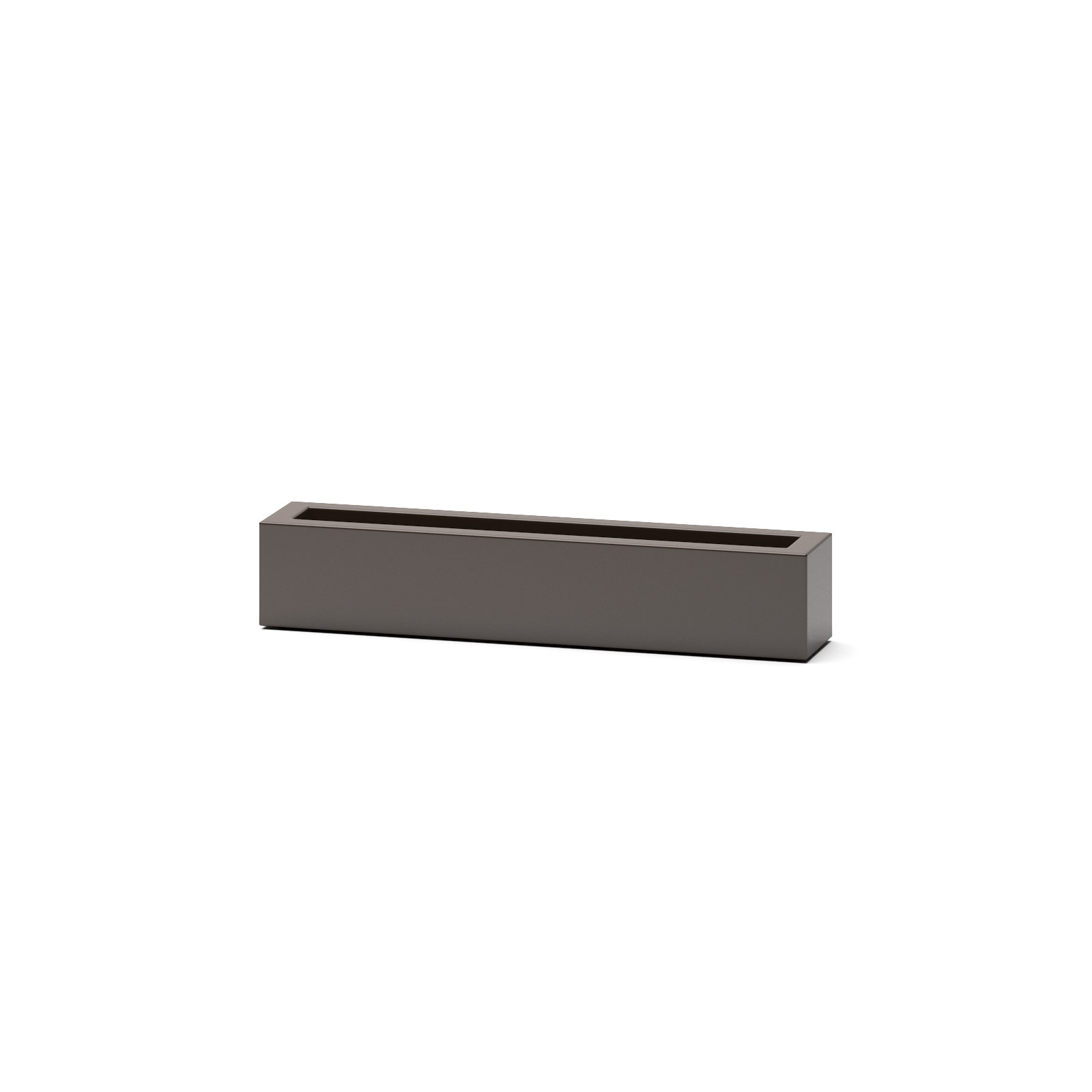 Roselee Handmade Planter Box, Brown