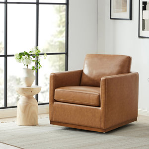 Assiatou Wide Swivel Arm Chair