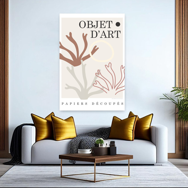 Objet 5 Contemporary Art, 60" H x 40" W