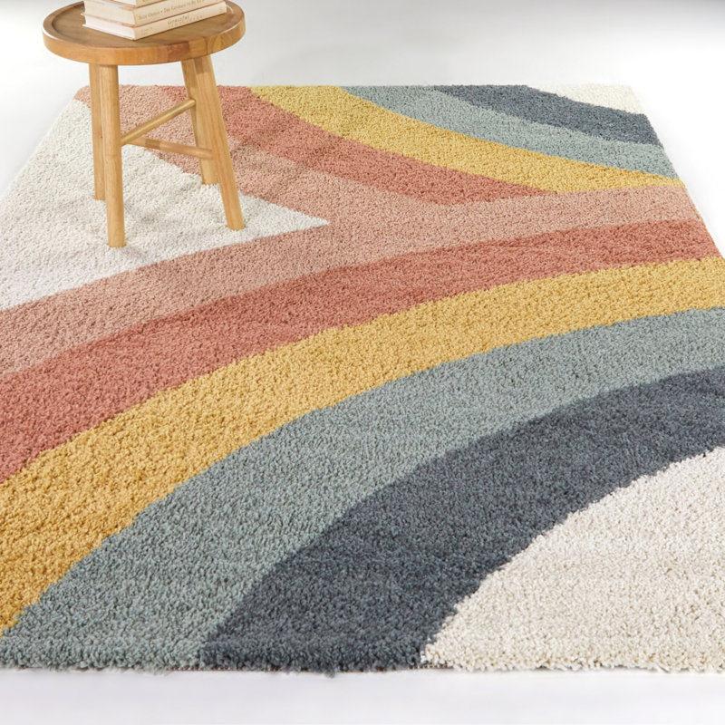 Tapis à poil long Eva Eva