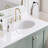 Cambridge 73'' Double Bathroom Vanity with White Quartz Top-1202196289