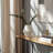 Modern Textured Tiered Geometric Stoneware Ceramic Vase with Contemporary Sculptural Design for Home Decor Display-684365144