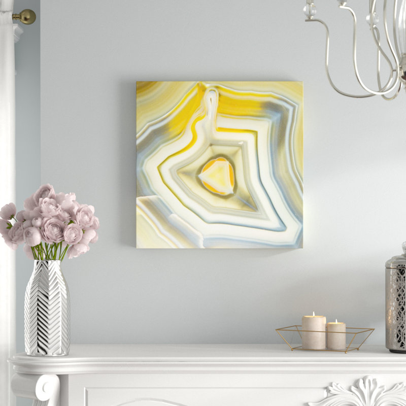 « albâtre », reproduction d’impression sur toile tendue, H 48 po x l 48 po x P 1,5 po