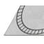 Tapis zone gris clair à motifs-1904633892