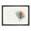 Orange Butterfly on a Thistle in Abstract - Picture Frame Graphic Art Print-55723858-55723859