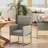 Element Tufted Velvet Upholstered Arm Chair-773040669-733414699