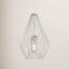 Luminaire suspendu géométrique unique à 1 lumière avec détails en fer forgé Frankie-271716505-271716503