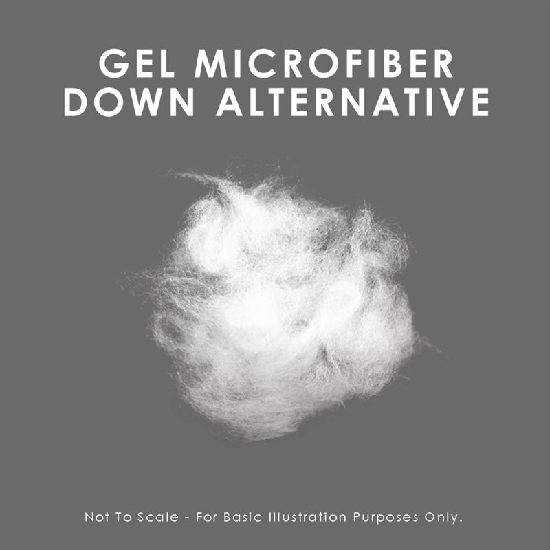Gel Microfiber Down Alternative Comforter, Full