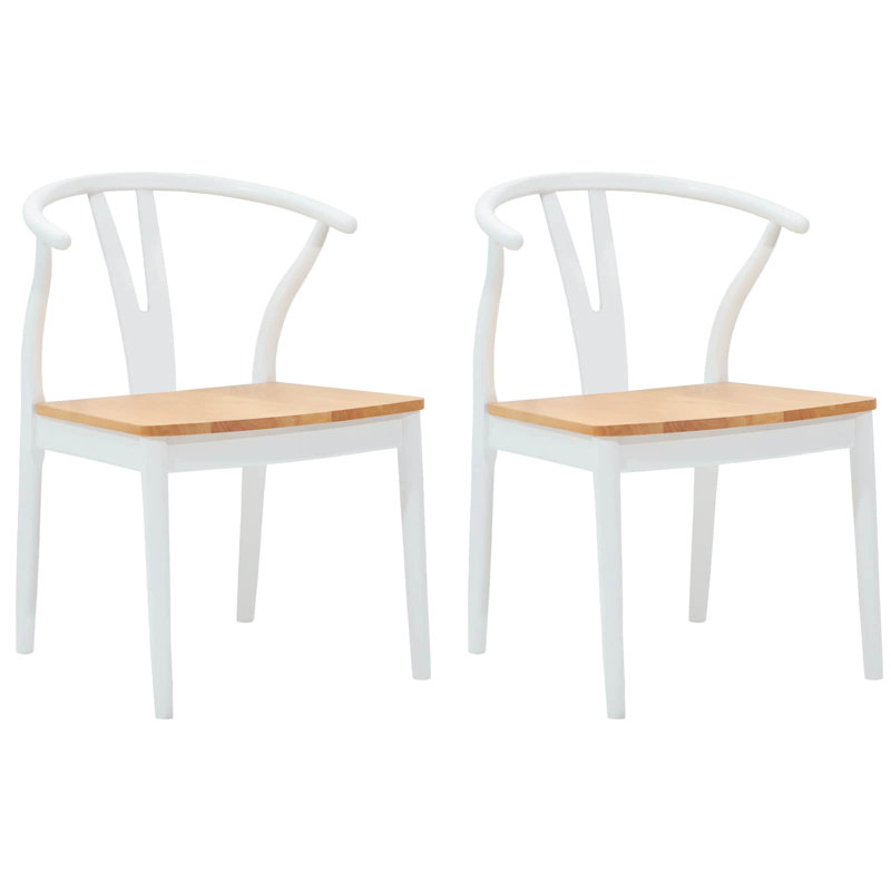 Taylee Solid Wood Accent, White/Natural