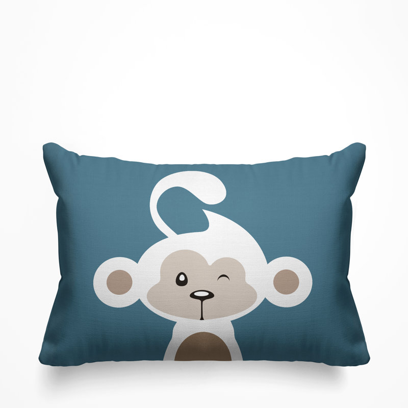 Coussin intérieur Ollie, Ardoise, 14 po x 20 po, Rectangle