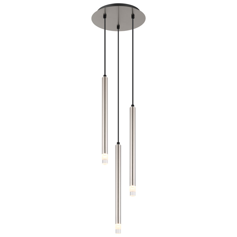 Daquon 3 - Light Pendant, Brushed nickel