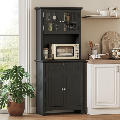 Buffet élégant avec huche HOMcom