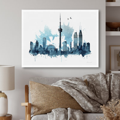 Toronto Skyline V - reproduction sur toile