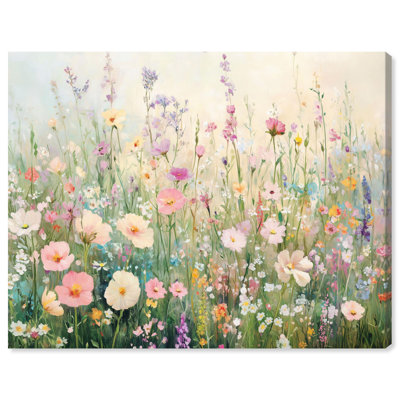 Soft Focus Flora I Canvas Print Farmhouse Art by Art Remedy