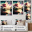 «Beautiful Sunset over a Tropical Lake II», reproduction sur toile-87372843-87372849
