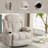 Swinging recliner massage heated sofa-18988520