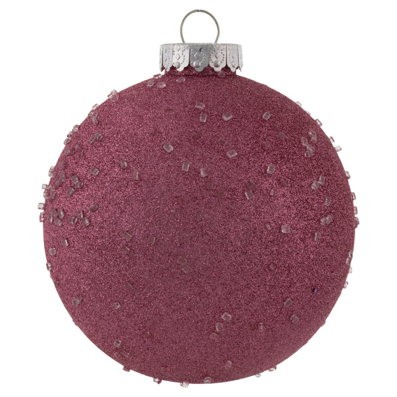 Ornement boule de glace, Mauve