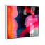 Oliver Gal Inked I Abstract - Hand-Applied Glass Coat Framed Canvas Art-539610364-539610363