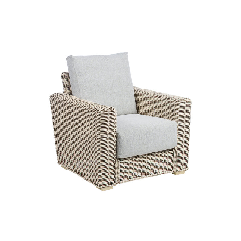 Shamrock Wicker Armchair, Paisley
