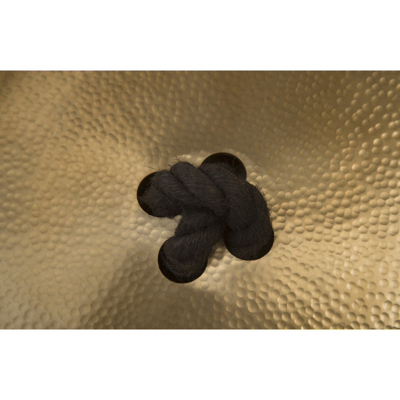 Dimensional Button Tile Wall Décor, Gold