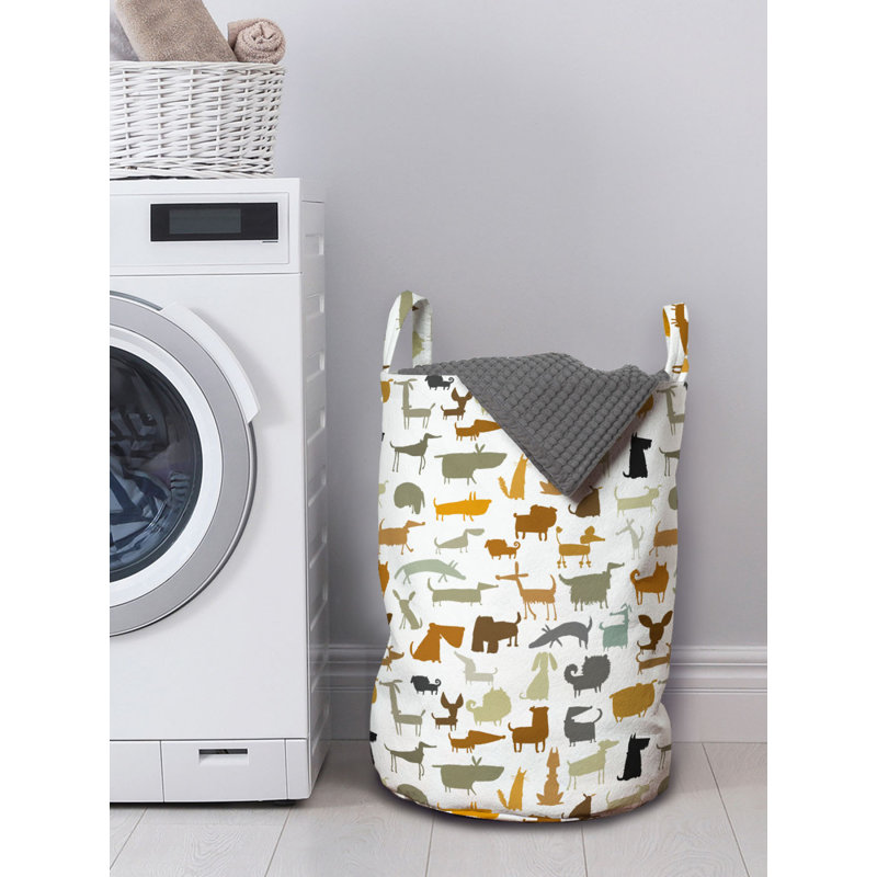 Fabric Laundry Bag with Handles