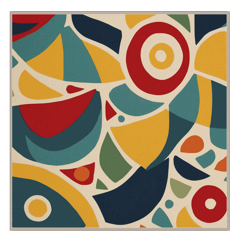 Jazzy Pulse Rug, Square 8'