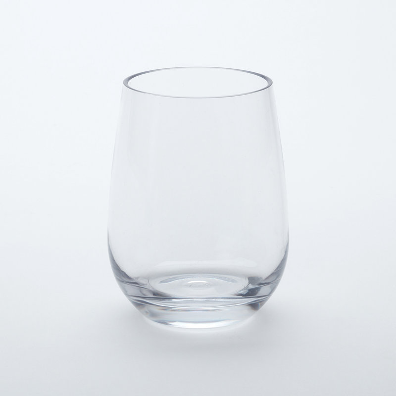 Parker Collection Clear Tritan Stemless 20 oz Wine Glass