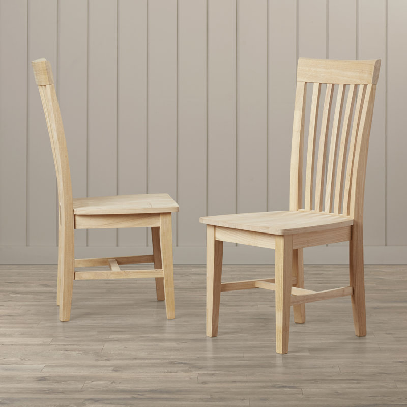 Chaise en bois massif Maner